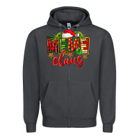 Smoke Christmas meme claus Zipper Hoodie - FaDigitalArtStudio