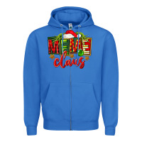 True Royal Christmas meme claus Zipper Hoodie - FaDigitalArtStudio