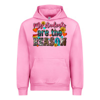 Fuchsia Pink my students are the reason Urban Hoodie - NancyCooperArtShop