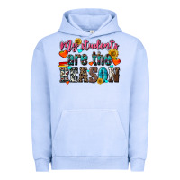 Pigment Grape Ice my students are the reason Urban Hoodie - NancyCooperArtShop