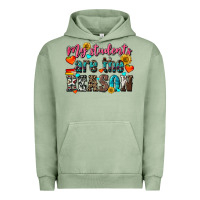 Pigment Oil Green my students are the reason Urban Hoodie - NancyCooperArtShop