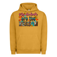 Pigment Peanut Butter my students are the reason Urban Hoodie - NancyCooperArtShop