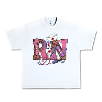 White valentines day rn registered nurse Urban Heavy Tee - RanaPortraitStore