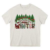 Cream i was made for winter Heavy Core Tee - CowhideDigitalArt
