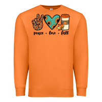 Carrot peace love fall Premium Sweatshirt - JahusDesignShop