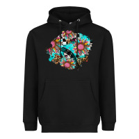Black race sunflower patches Heavyweight Hoodie - AdoDesignShop