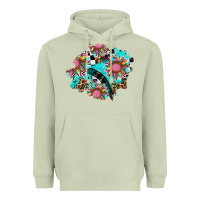 Matcha race sunflower patches Heavyweight Hoodie - AdoDesignShop