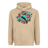 Mushroom race sunflower patches Heavyweight Hoodie - AdoDesignShop