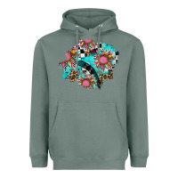 Sage race sunflower patches Heavyweight Hoodie - AdoDesignShop
