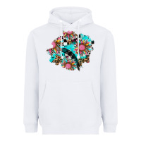 White race sunflower patches Heavyweight Hoodie - AdoDesignShop