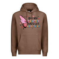Chestnut you sre exactly where you need to be Premium Hoodie - MaliasSmallBusiness