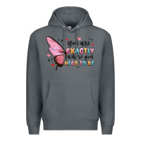 Rock you sre exactly where you need to be Premium Hoodie - MaliasSmallBusiness