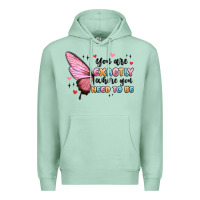 Seafoam you sre exactly where you need to be Premium Hoodie - MaliasSmallBusiness
