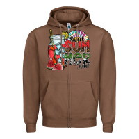 Chestnut sweet summer time Zipper Hoodie - SublimationCraftShop