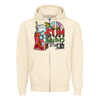 Sandshell sweet summer time Zipper Hoodie - SublimationCraftShop