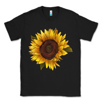 Black sunflower Classic Tee - RanaPortraitStore