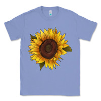 Colony Blue sunflower Classic Tee - RanaPortraitStore