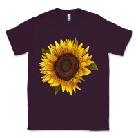 Plum sunflower Classic Tee - RanaPortraitStore