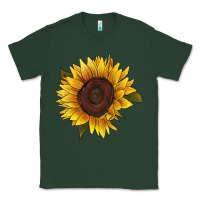 Sports Green sunflower Classic Tee - RanaPortraitStore