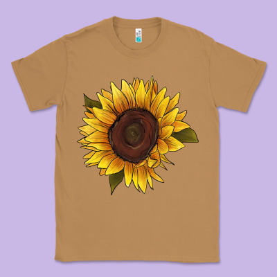 Sunflower Classic Tee Designed By Ranaportraitstore