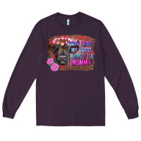 Plum sorry ladies my heart belongs to mommy highland calf Long Sleeve Tee - RanaPortraitStore