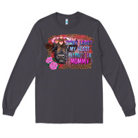 Smoke sorry ladies my heart belongs to mommy highland calf Long Sleeve Tee - RanaPortraitStore