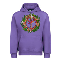 Tulip Christmas peace Urban Hoodie - MaliasSmallBusiness