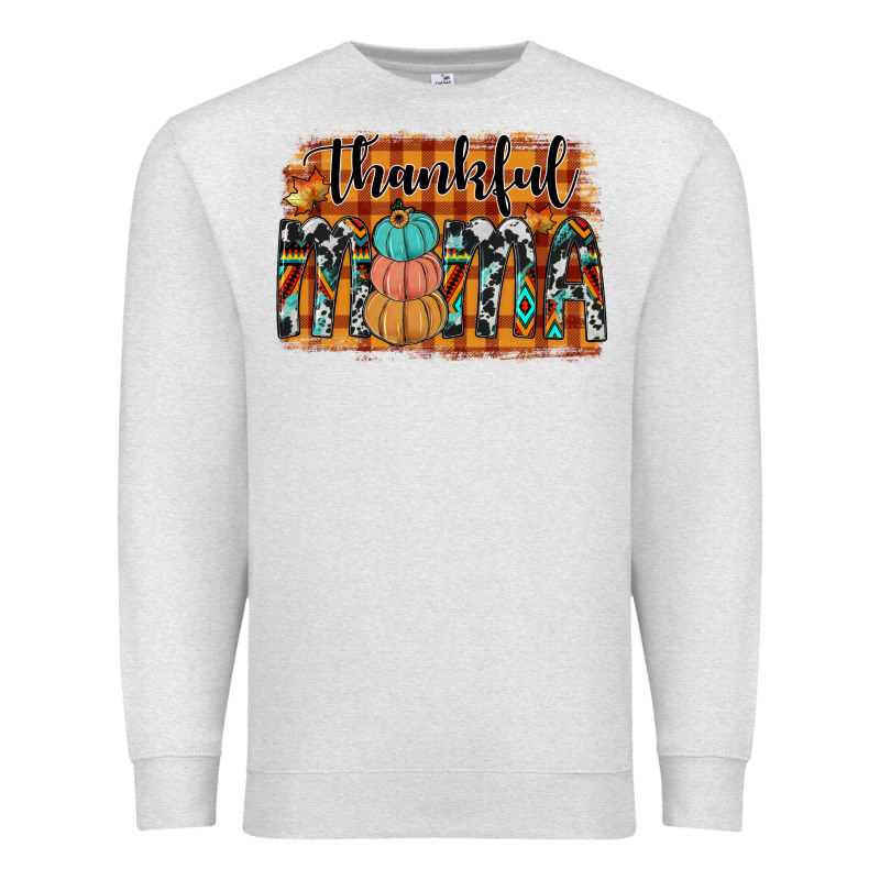 Thankful Mama Premium Sweatshirt by JahusDesignShop | Teevron