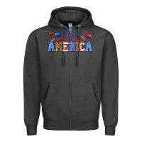 Western America Zipper Hoodie | Teevron