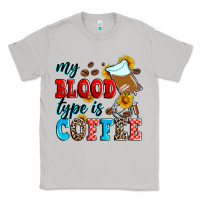 Moon Dust my blood type is coffee Classic Tee - Zillion Design Studio