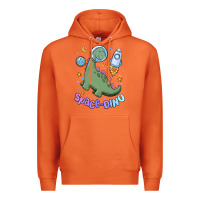 Carrot space dino Premium Hoodie - MaliasSmallBusiness
