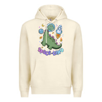 Sandshell space dino Premium Hoodie - MaliasSmallBusiness