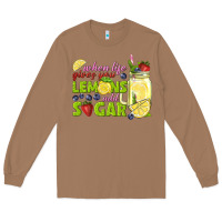 Toasted Coconut when life gives you lemons add sugar tbw Long Sleeve Tee - texasbilliewilder