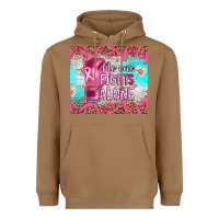 Toasted Coconut Breast cancer  no one fıghts alone tumbler Heavyweight Hoodie - Artiststas