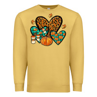 Antique Gold love fall Premium Sweatshirt - JahusDesignShop