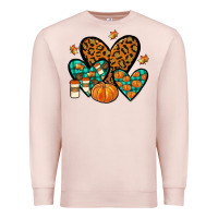 Pale Pink love fall Premium Sweatshirt - JahusDesignShop