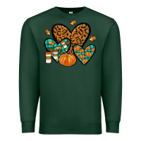 Sports Green love fall Premium Sweatshirt - JahusDesignShop