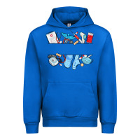 Cobalt custom name nurse Urban Hoodie - MaliasSmallBusiness