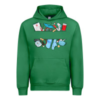 Emerald custom name nurse Urban Hoodie - MaliasSmallBusiness