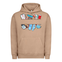 Pigment Burro custom name nurse Urban Hoodie - MaliasSmallBusiness