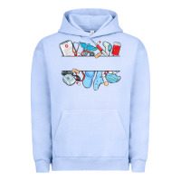 Pigment Grape Ice custom name nurse Urban Hoodie - MaliasSmallBusiness