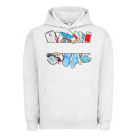 Pigment Lunar Rock custom name nurse Urban Hoodie - MaliasSmallBusiness