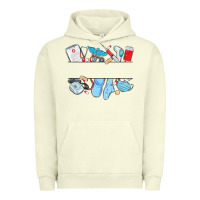 Pigment Pistachio custom name nurse Urban Hoodie - MaliasSmallBusiness