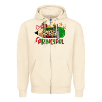 Sandshell christmas principal pencil Zipper Hoodie - FaDigitalArtStudio