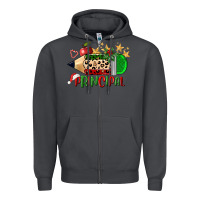 Smoke christmas principal pencil Zipper Hoodie - FaDigitalArtStudio