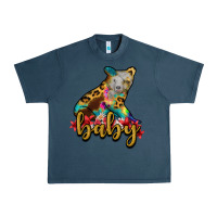 Midnight Navy baby bear Urban Heavy Tee - RanaPortraitStore