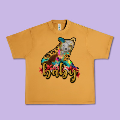 Baby Bear Urban Heavy Tee Designed By Ranaportraitstore