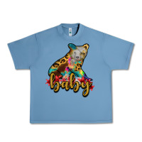 Pebble Blue baby bear Urban Heavy Tee - RanaPortraitStore