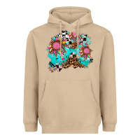Mushroom race sunflower patches Heavyweight Hoodie - AdoDesignShop