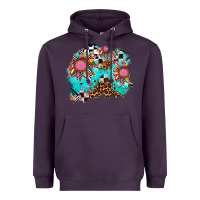 Plum race sunflower patches Heavyweight Hoodie - AdoDesignShop